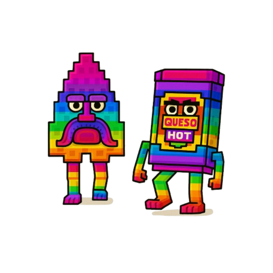 Rainbow Chips & Queso 362M/1s