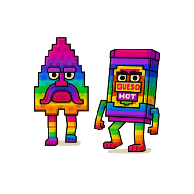 Rainbow Chips & Queso 362M/1s